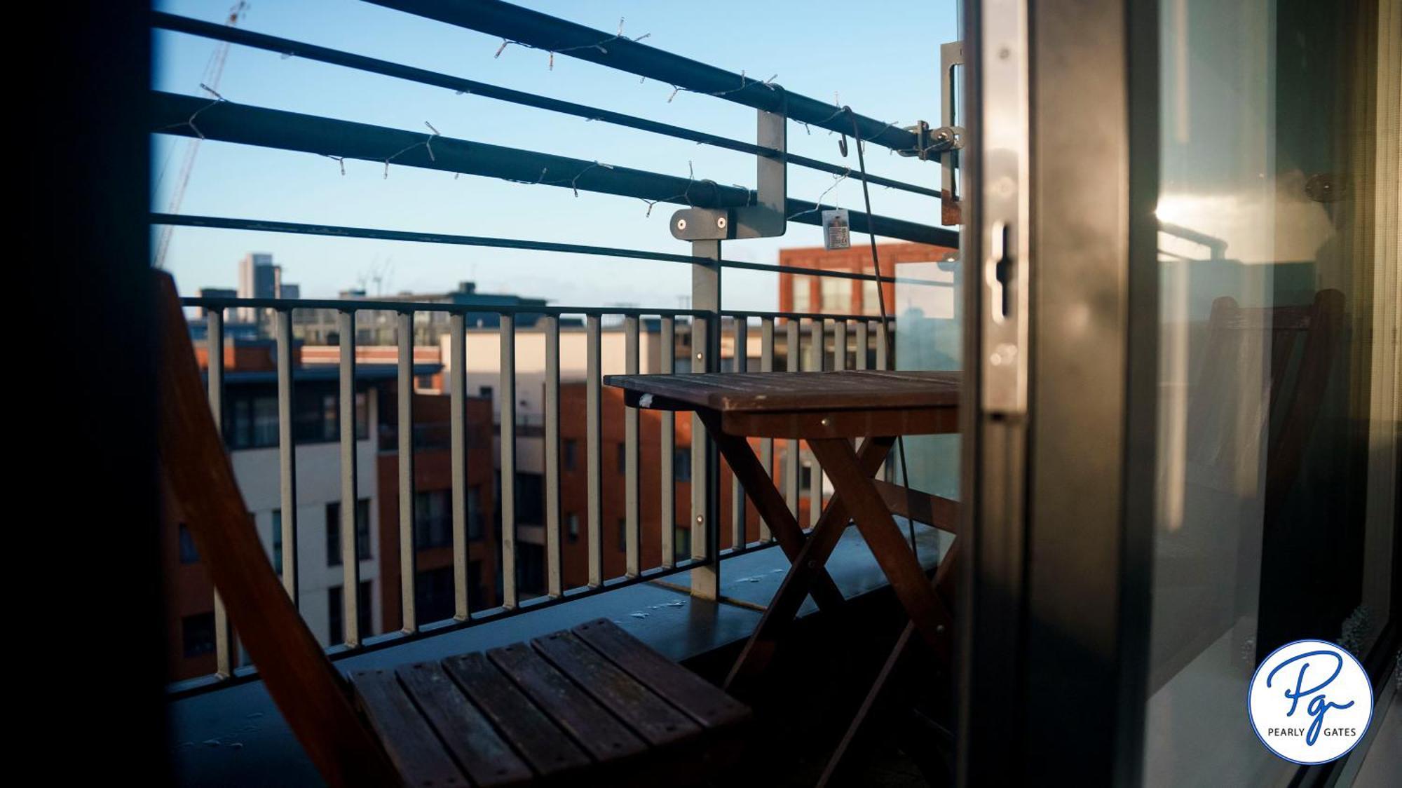 Penthouse - Amazing City Skyline Views - Balcony - Free Extra 2 Hours - Free Parking - Utilita Arena - Bullring Shopping - New St Station- Super King Size Bed Birmingham Exterior foto